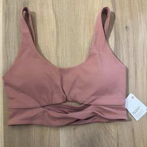 Nulu Twist-Front scoopneck bra size Small